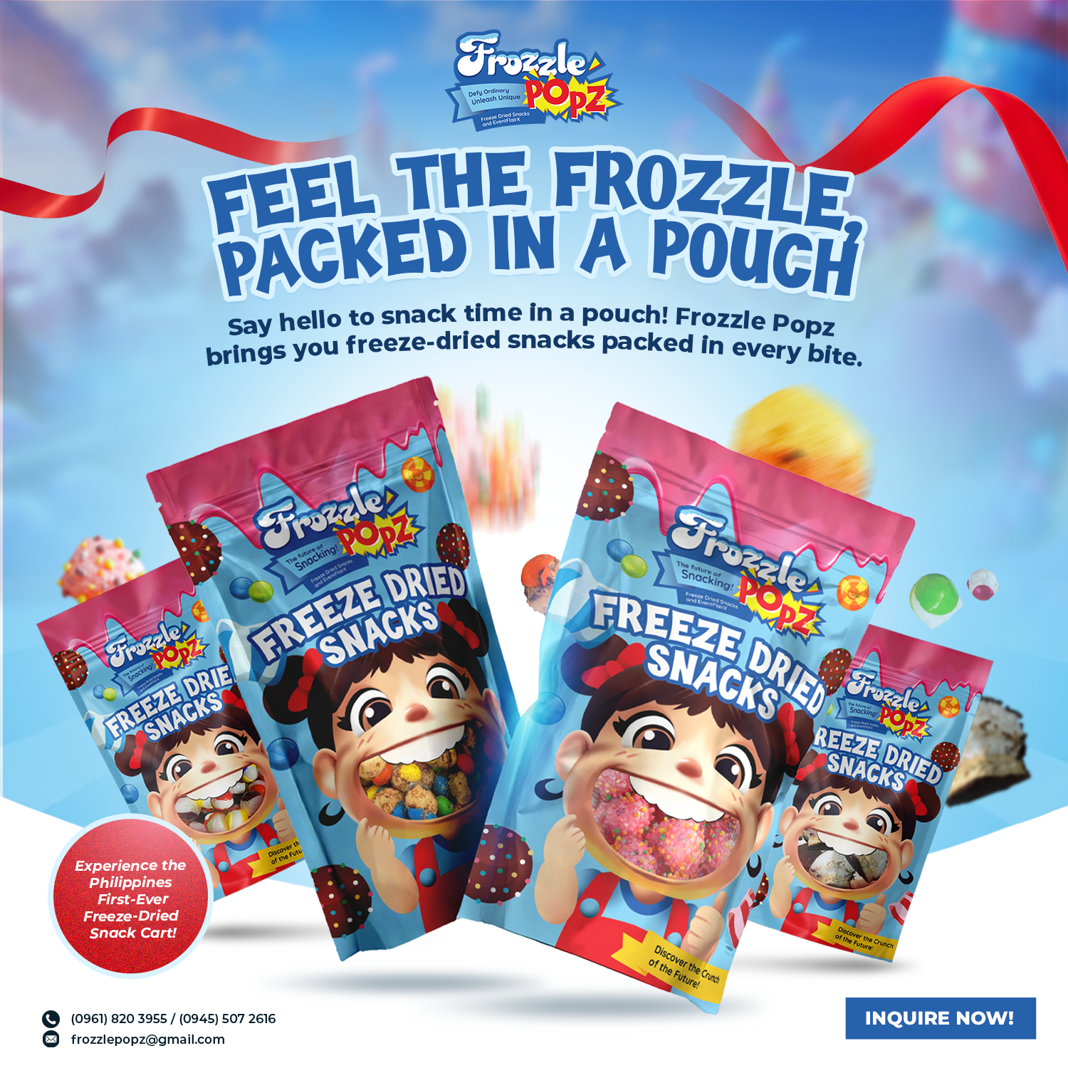 POUCH FREEZE DRIED SNACKS