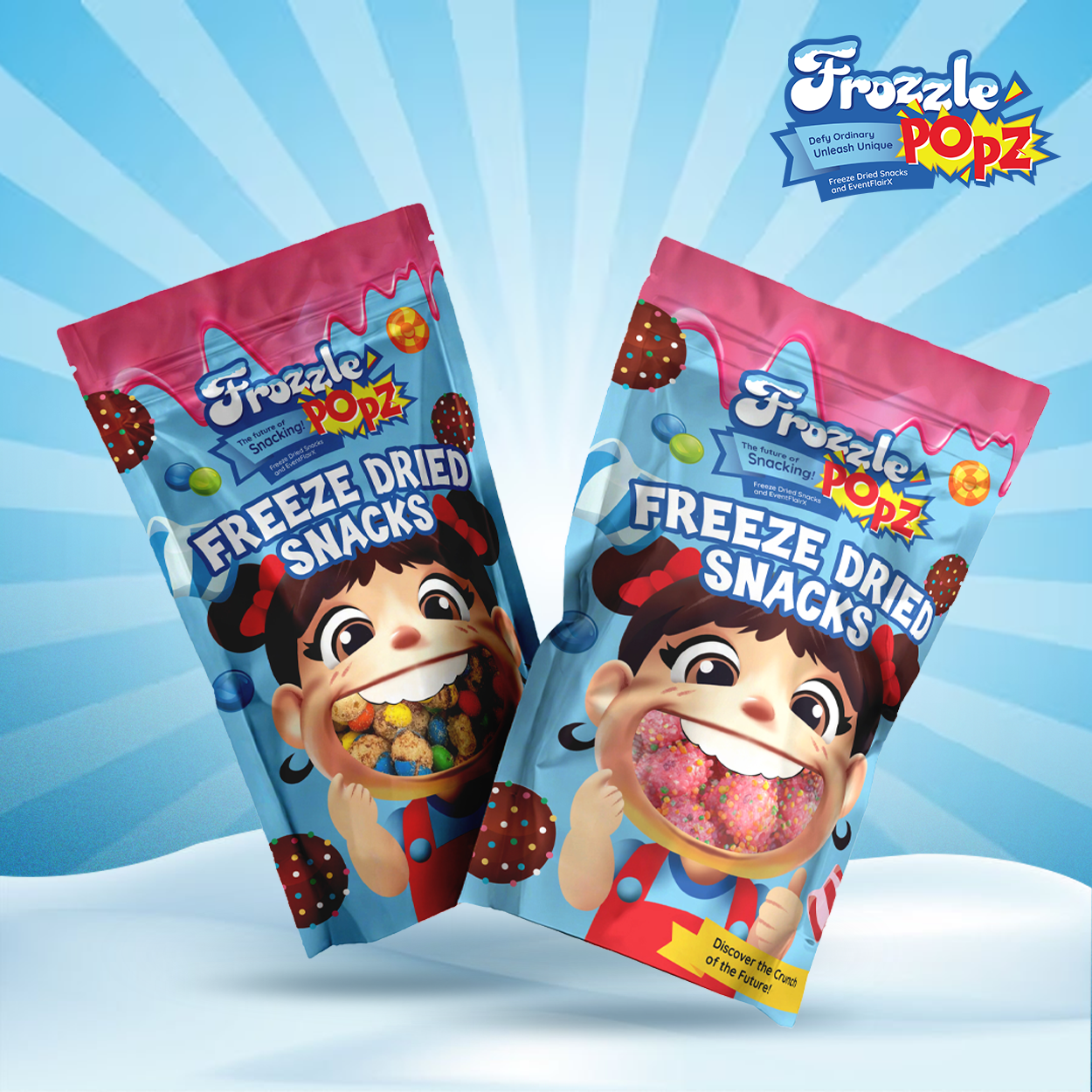 Freeze Dried Snacks Pouch