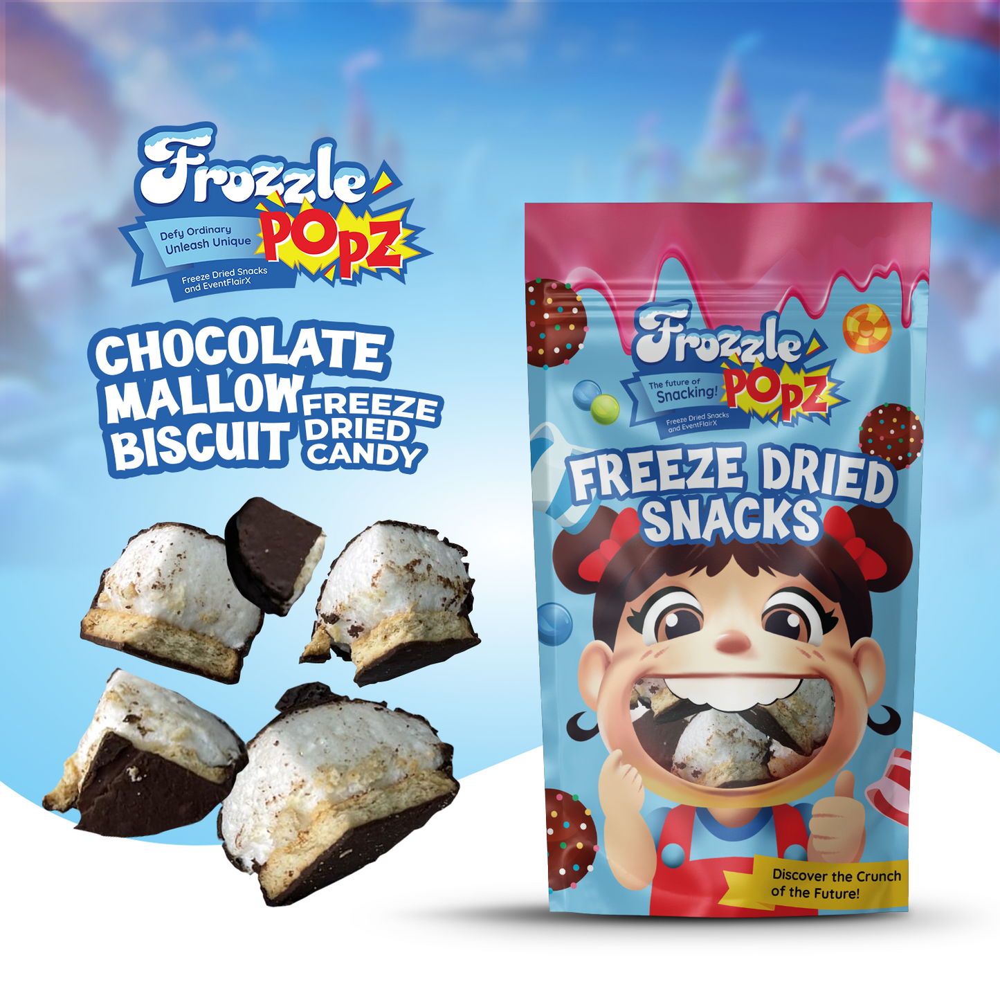 Chocolate Mallows Biscuit