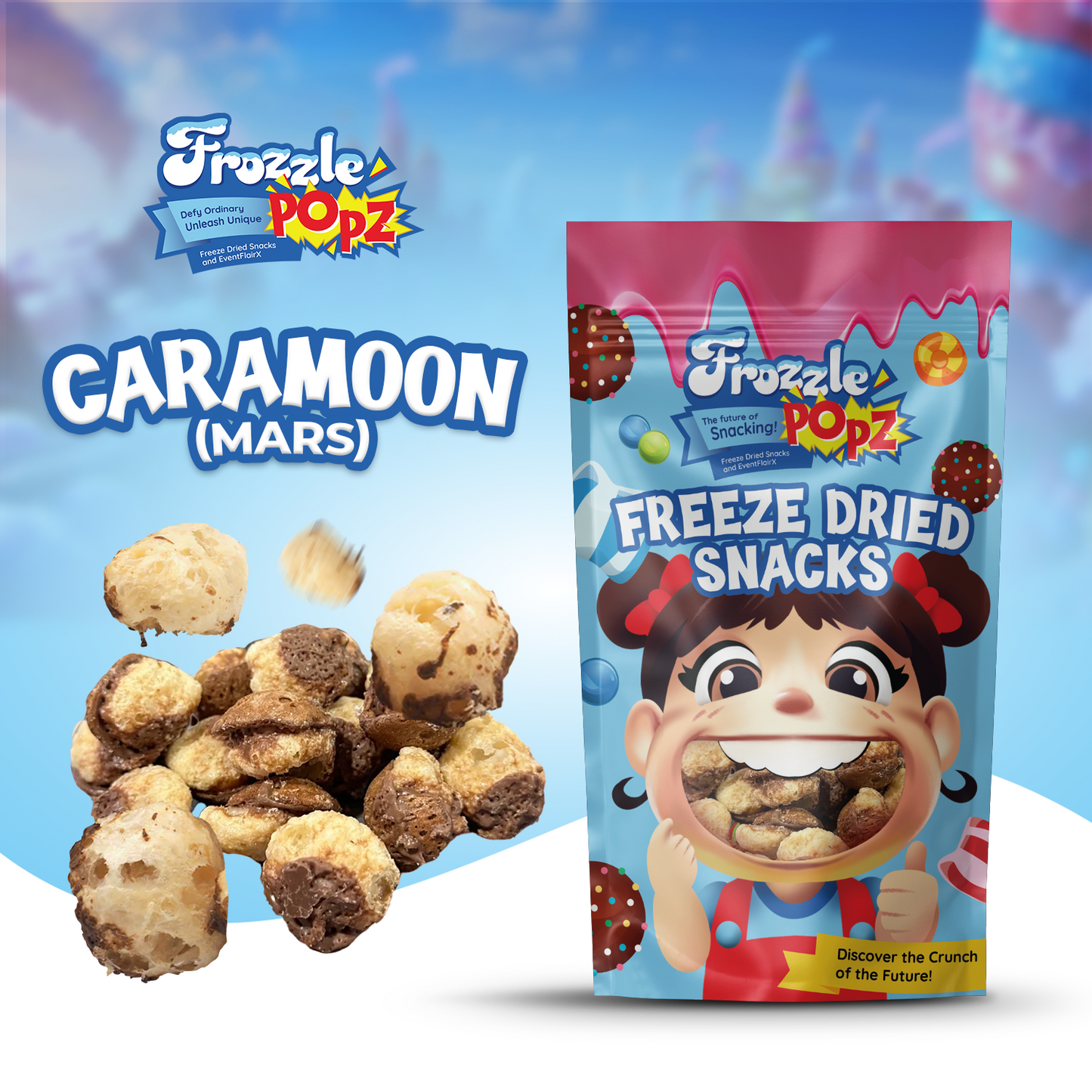 Caramoon Freeze dried  snacks